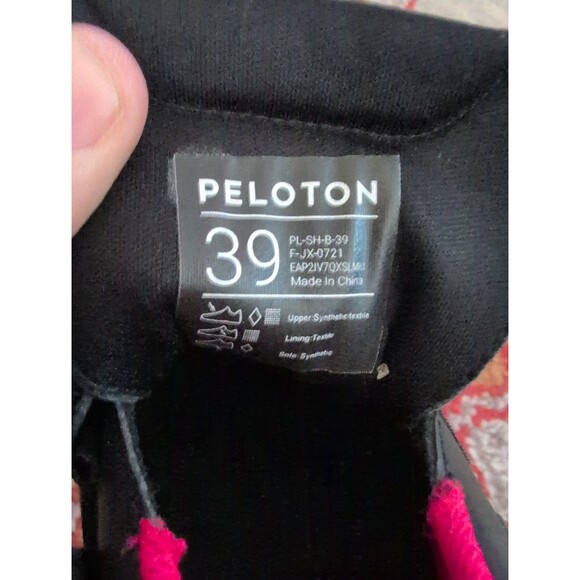 Perfect Peloton cycling bike shoes with look delta cleats EU 39 US women's 8 - Picture 7 of 7